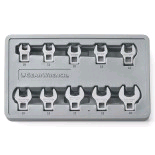 10PC CROWFOOT SET METRIC
