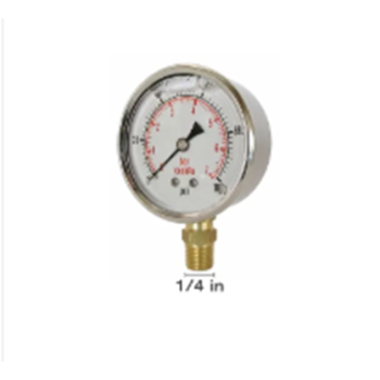 GAUGE, GLY 400 PSI 4IN