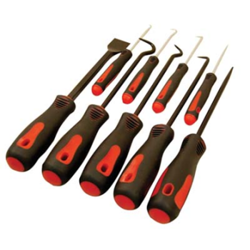 9 PC. SCRAPER, HOOK & PI