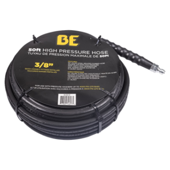 HOSE 50FT 3/8IN S/B BLK