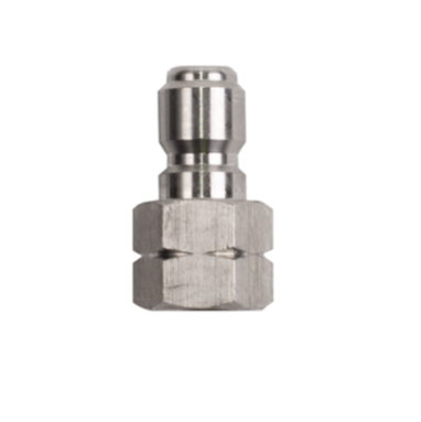 S/S NIPPLE, 3/8 FNPT
