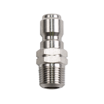 S/S NIPPLE, 3/8 MNPT
