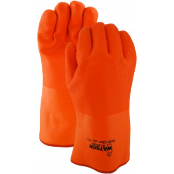 HI-VIS GLOVES RUBBER