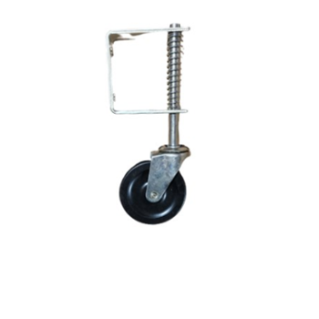 4X1 GATE CASTER C/W SOLID