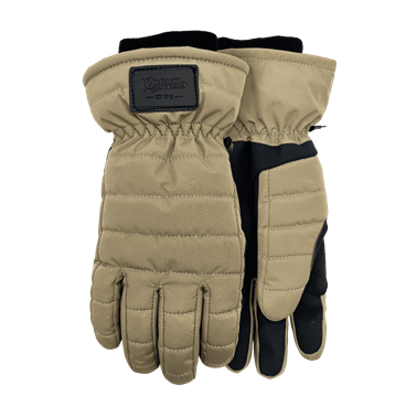 PUFFER GLOVE SAND