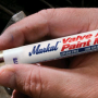BLUE PAINT MARKER