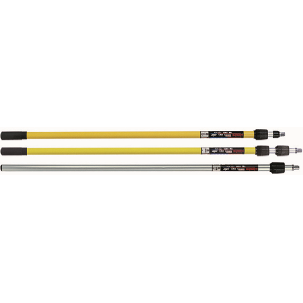 FIBREGLASS 4.5-8FT POLE
