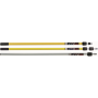 FIBREGLASS 4.5-8FT POLE