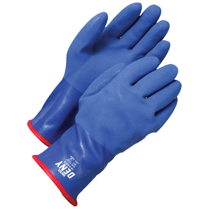 BOA LINED BLUE GLOVE