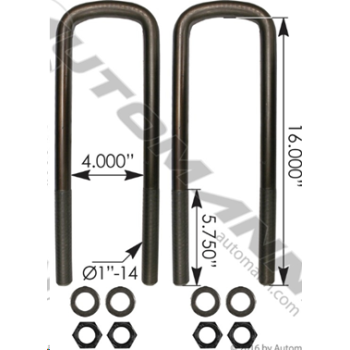 PETERBILT U-BOLT 2PK