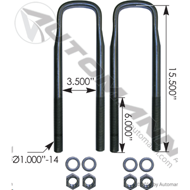 PETERBILT U-BOLTS 2PK