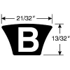 'B' SECTION BELT