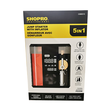 JUMP STARTER / INFLATOR