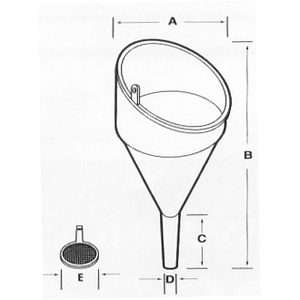 8IN FUNNEL WITH FILTER,