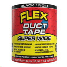 FLEX DUCT TAPE BLACK