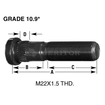 BUDD WHEEL STUD