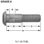 WHEEL STUD