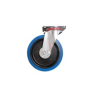 8IN SWIVEL BLUE RUBBER