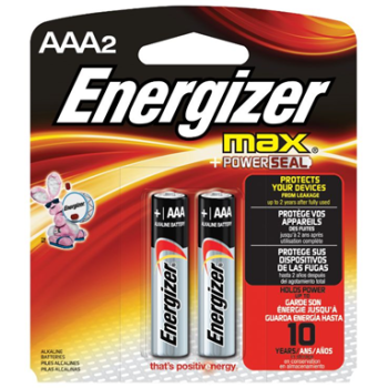 2PK AAA ALKALINE BATTERY