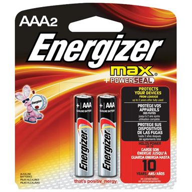 2PK AAA ALKALINE BATTERY