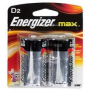 2PK D ALKALINE BATTERY