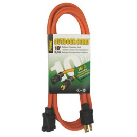 10' 16/3 ORNG EXT. CORD