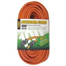 100' 16/3 ORNG EXT.CORD