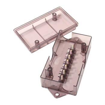CLEAR JUNTION BOX 7 CONN