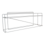 LOCKABLE WIRE RACK
