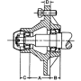 5 BOLT HUB A6 A2