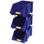 PLASTIC BIN BLUE -