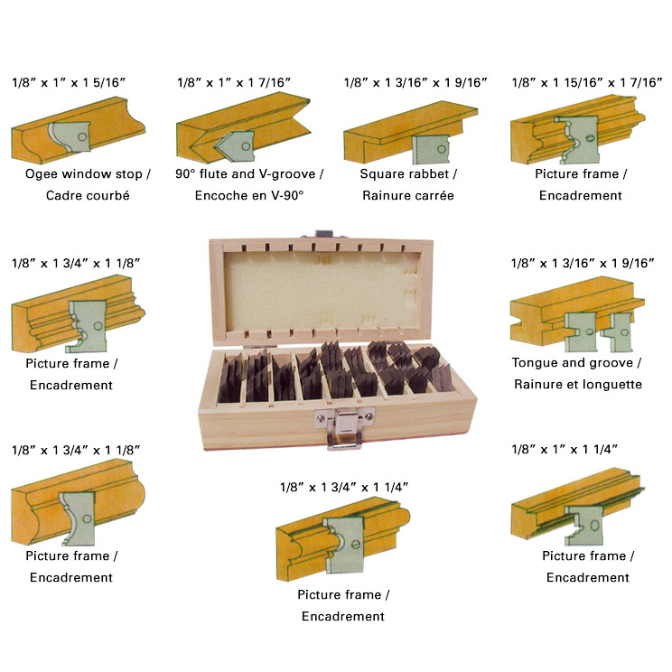 9 PCE MOULD KNIFE KIT