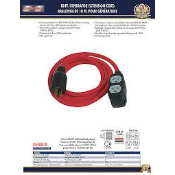 10' GENERATOR CORD
