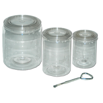 CASE PLASTIC PINT CANS
