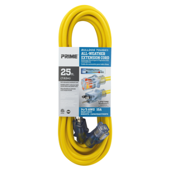 25' 14/3 SJTOW CORD