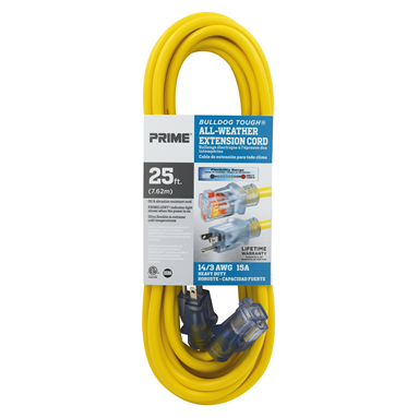 25' 14/3 SJTOW CORD