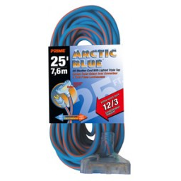 25' 12/3 BLUE EXT. CORD