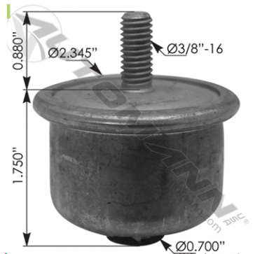 EXHAUST MOUNT BUSHING