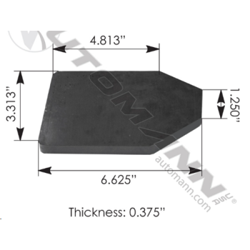 CHALMERS WEAR PLATE