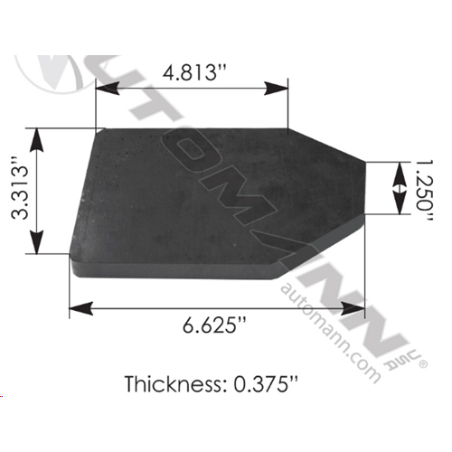 CHALMERS WEAR PLATE