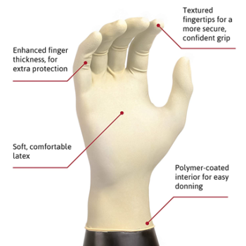 LATEX DISPOSABLE GLOVE