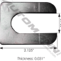 1/32 ALIGNMENT SHIM