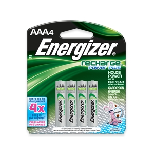 RECHARGABLE AAA 4PK