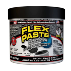 FLEX PASTE BLACK - 1 LB.