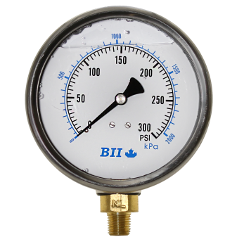 0-300 PSI PRESSURE GAUGE