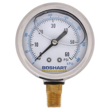 0-60PSI L/F GAUGE