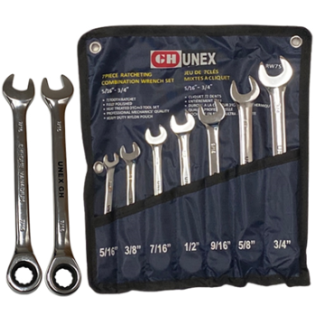 RATCHETING WRENCH SET