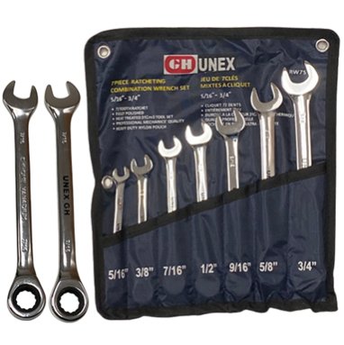 RATCHETING WRENCH SET
