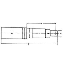4 BOLT SPINDLE