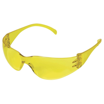 SAFETY GLASSES AMBER